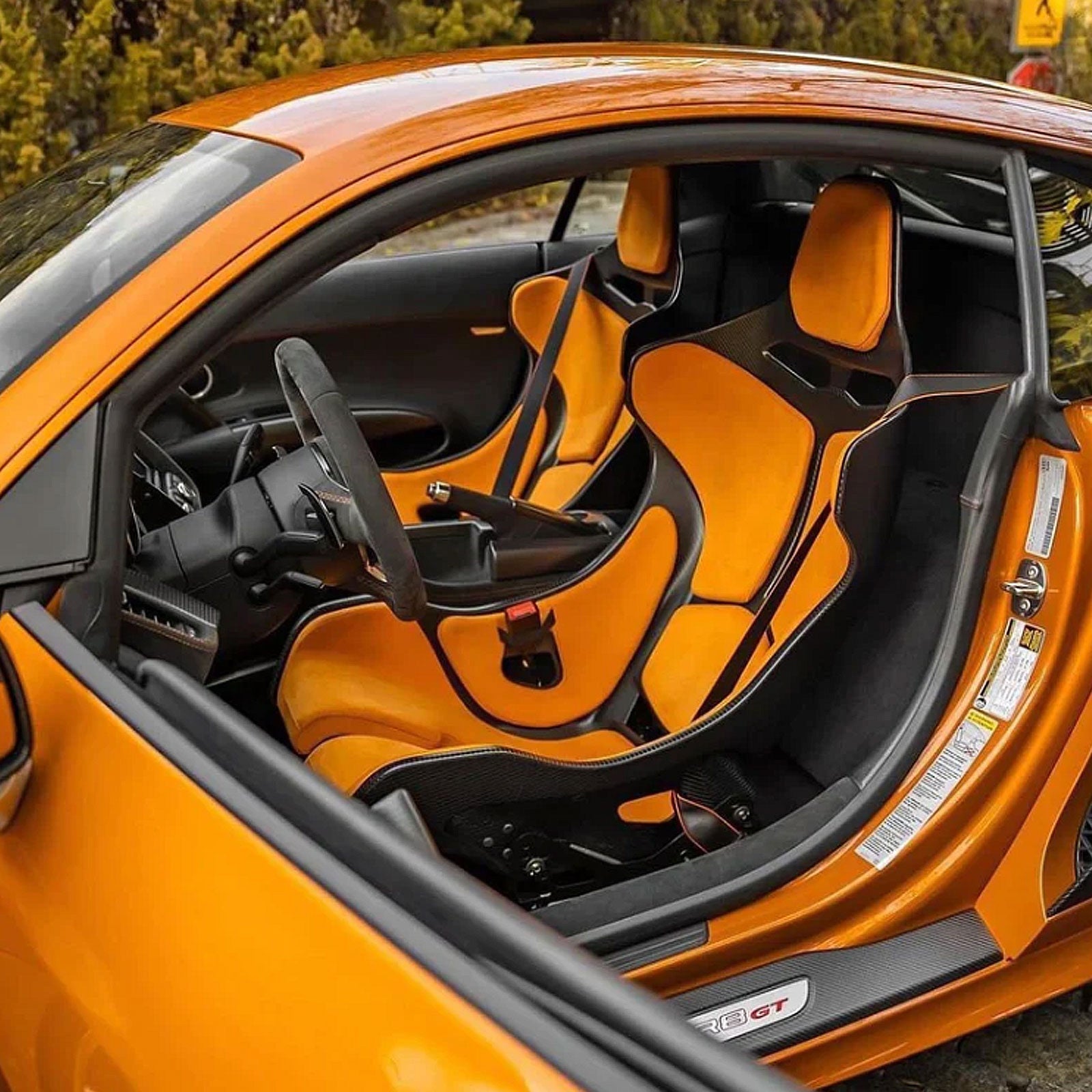 Senna Style Dry Carbon Fiber Racing Seats for McLaren 570S 570GT 600LT 720S P1 MP412C