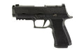 Sig Sauer P320 XTEN COMPACT |  Striker Fired |  Semi-automatic |  Polymer Frame Pistol |  10MM |  3.8" Barrel |  Slide Integrated Expansion Chamber |  Black |  SIGLITE Night Sights |  Optics Ready |  2 Magazine |  15 Round