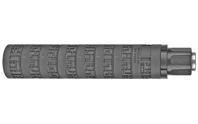 Sig Sauer  |  9MM |  7.5" Length |  1.67" Diameter |  Titanium Construction |  Cerakote Finish |  Gray |  1/2X28 & M13.5X1 LH |  Includes Fixed Barrel Spacer for use with Carbines |  8oz MODX-9