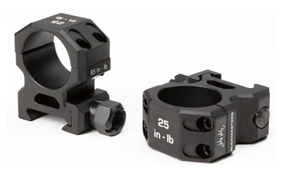 Sig Sauer BUCKMASTERS |  Scope Rings |  1" Med |  Black |  Aluminum |  Picatinny