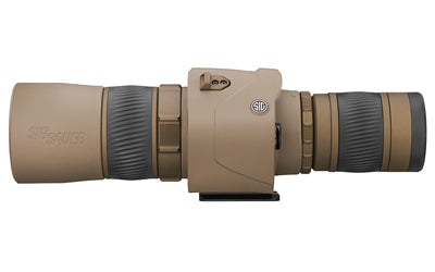 Sig Sauer OSCAR6 HDX PRO |  Spotting Scope |  16-32X Magnification |  60mm Objective |  Image Stabilized |  Matte Finish |  Flat Dark Earth