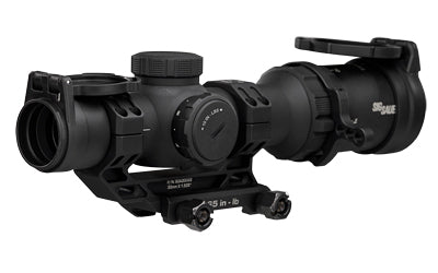 Sig Sauer TANGO MSR Compact |  Rifle Scope |  1-6X Magnification |  Second Focal Plane |  Illuminated BDC 6 Reticle |  24mm Objective |  30mm Main Tube |  Black |  Includes ALPHA MSR 1.535" Mount