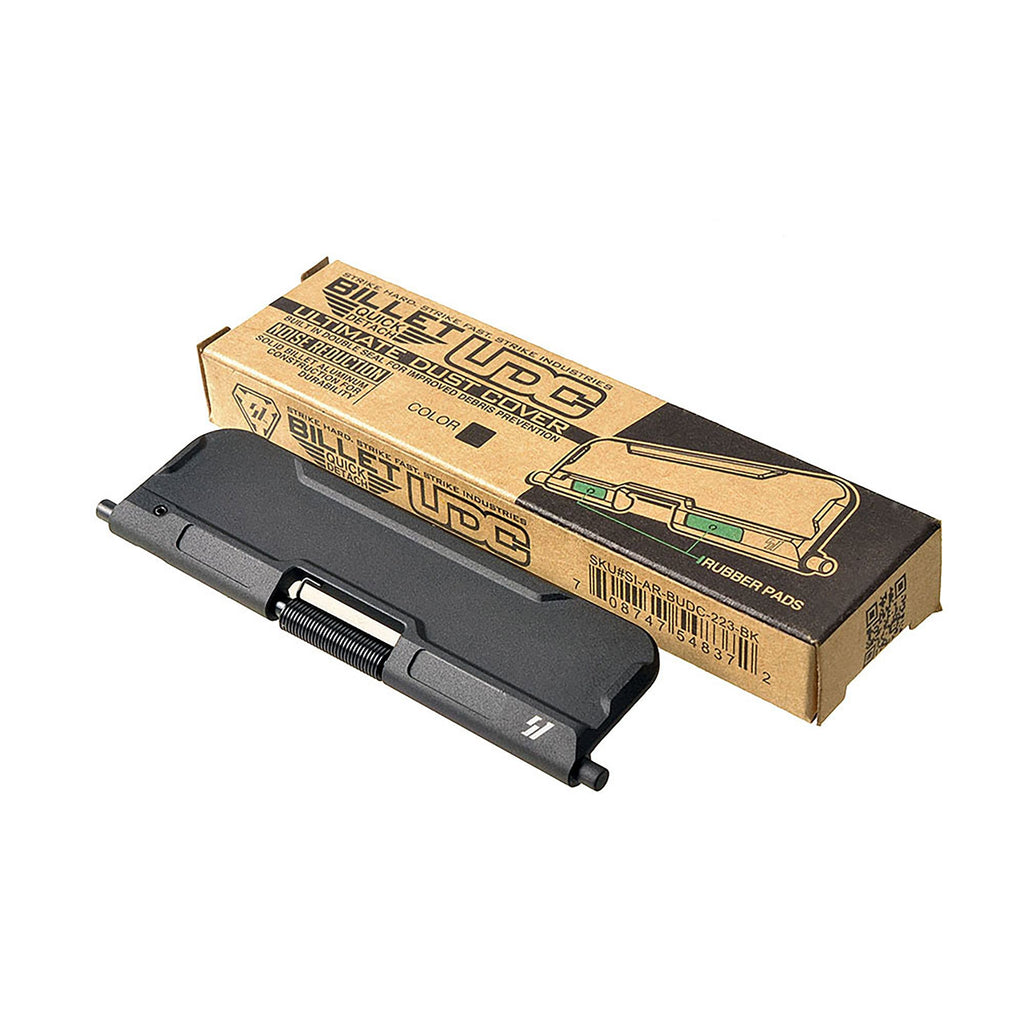 Strike Industries AR Billet Ultimate Dust Cover - .223/5.56- 223 in Clear Anodized - 200pcs MOQ