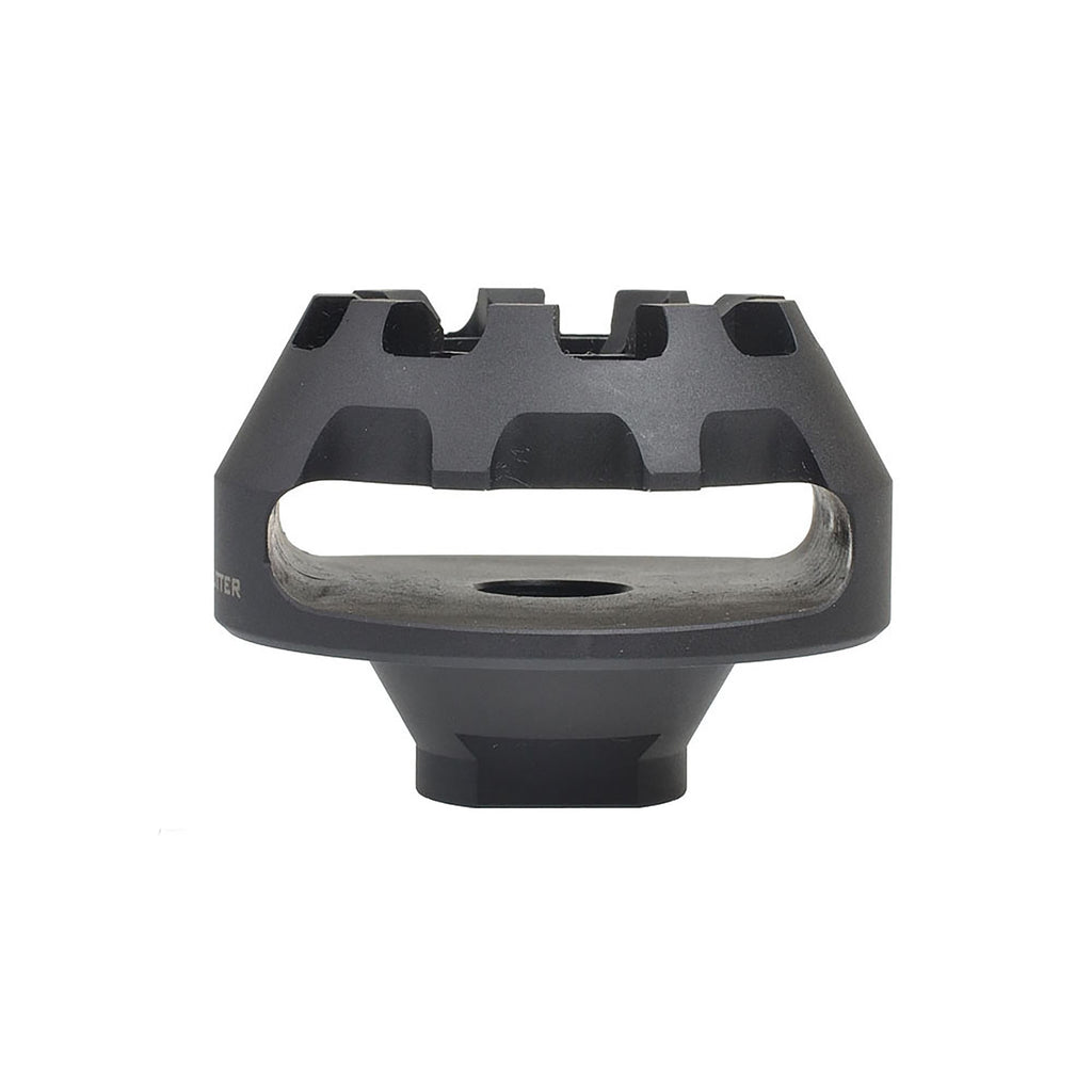 Cookie Cutter Muzzle Brake - Single Chamber Design to Eliminate Recoil Force - For AR/ AK pistols