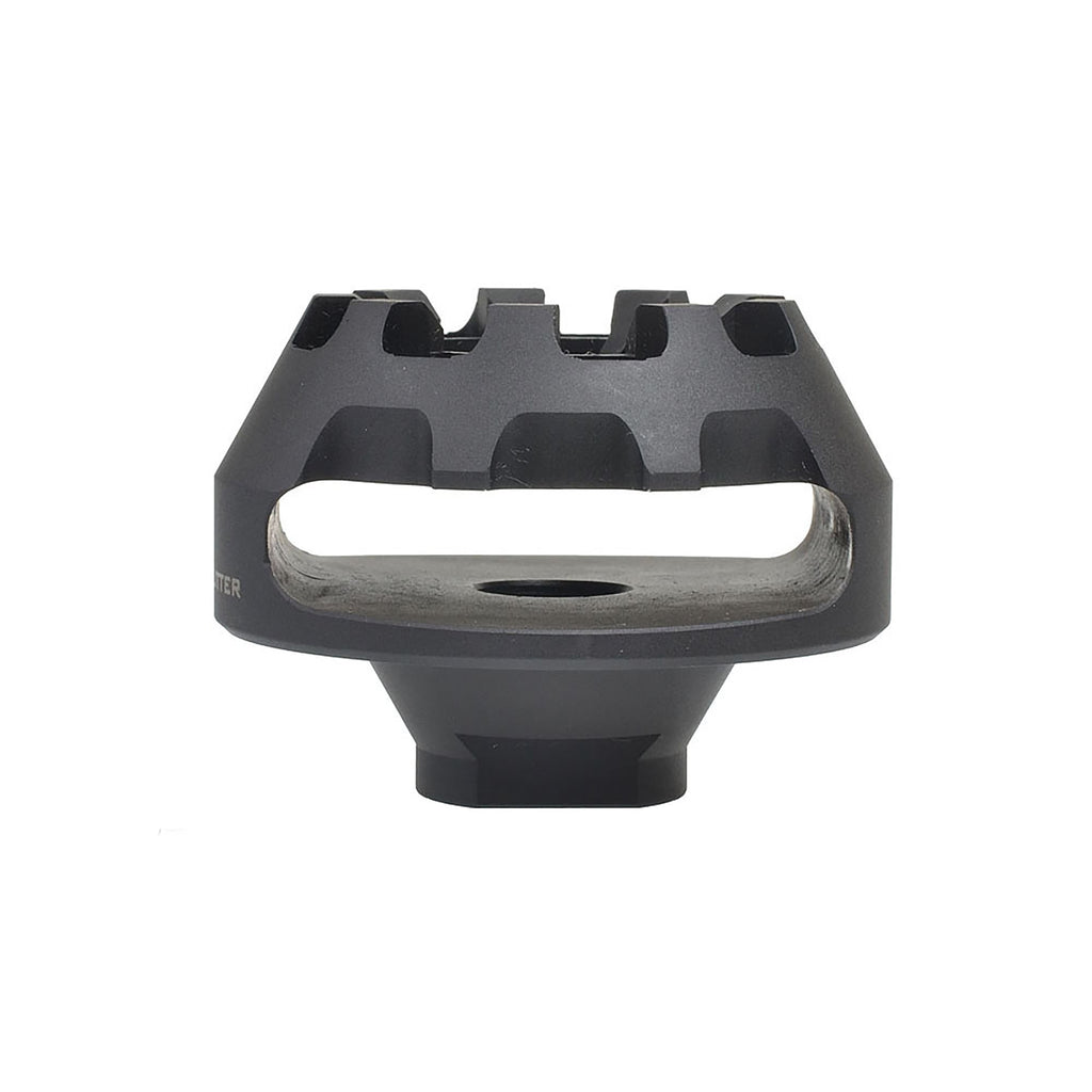 Cookie Cutter Muzzle Brake - Single Chamber Design to Eliminate Recoil Force - For AR/ AK pistols