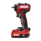 SKIL QD6293B-10 20V Installation Drill Kit with 4 Attachments, 20V 2.0Ah USB-C Battery and 45W PD Charger