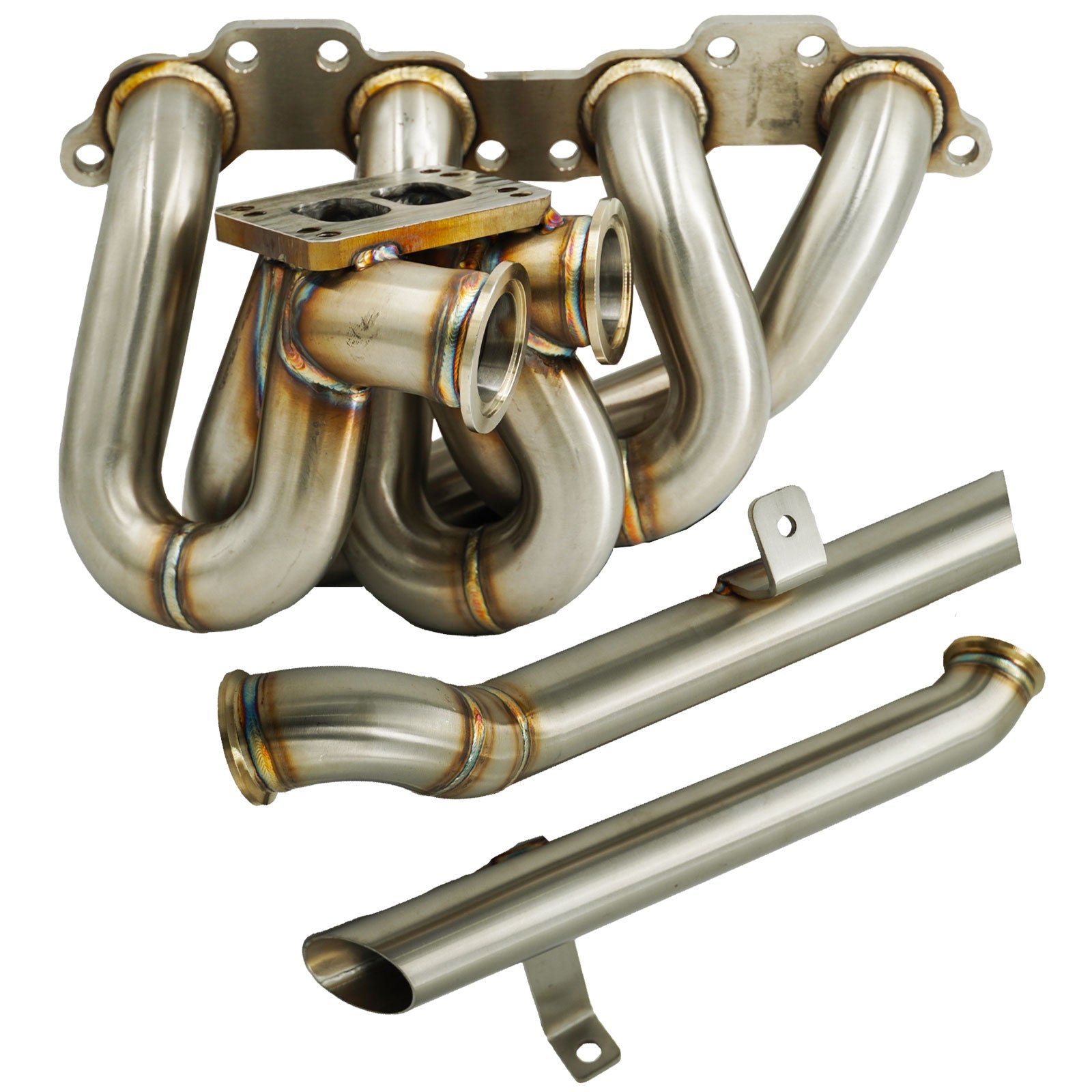 SR20DET T3 T4 Twin Scroll 44mm Top Mount Turbo Manifold Kit S13 S14 S15 180SX 240SX