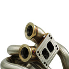 SR20DET T3 T4 Twin Scroll 44mm Top Mount Turbo Manifold Kit S13 S14 S15 180SX 240SX