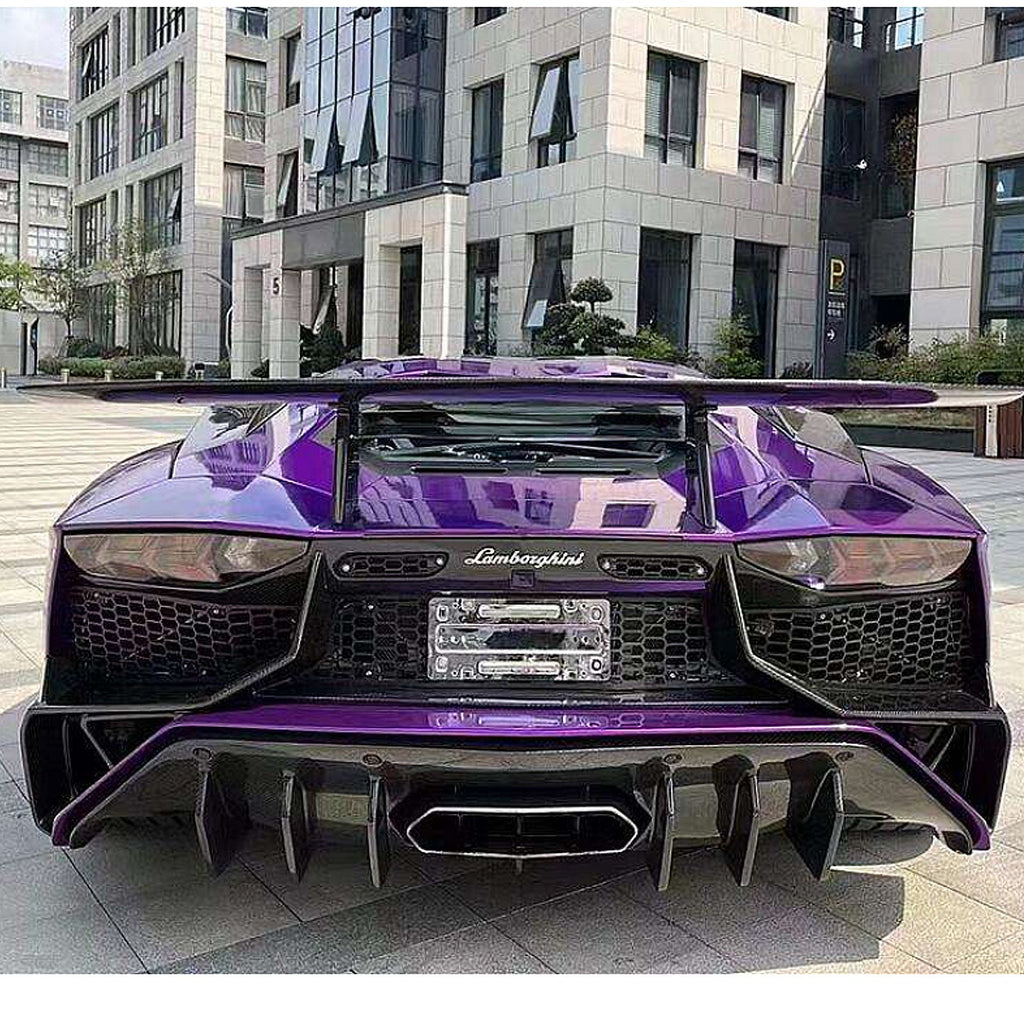 SV Style Partial Dry Carbon Fiber Body Kit for Lamborghini Aventador LP700 LP720