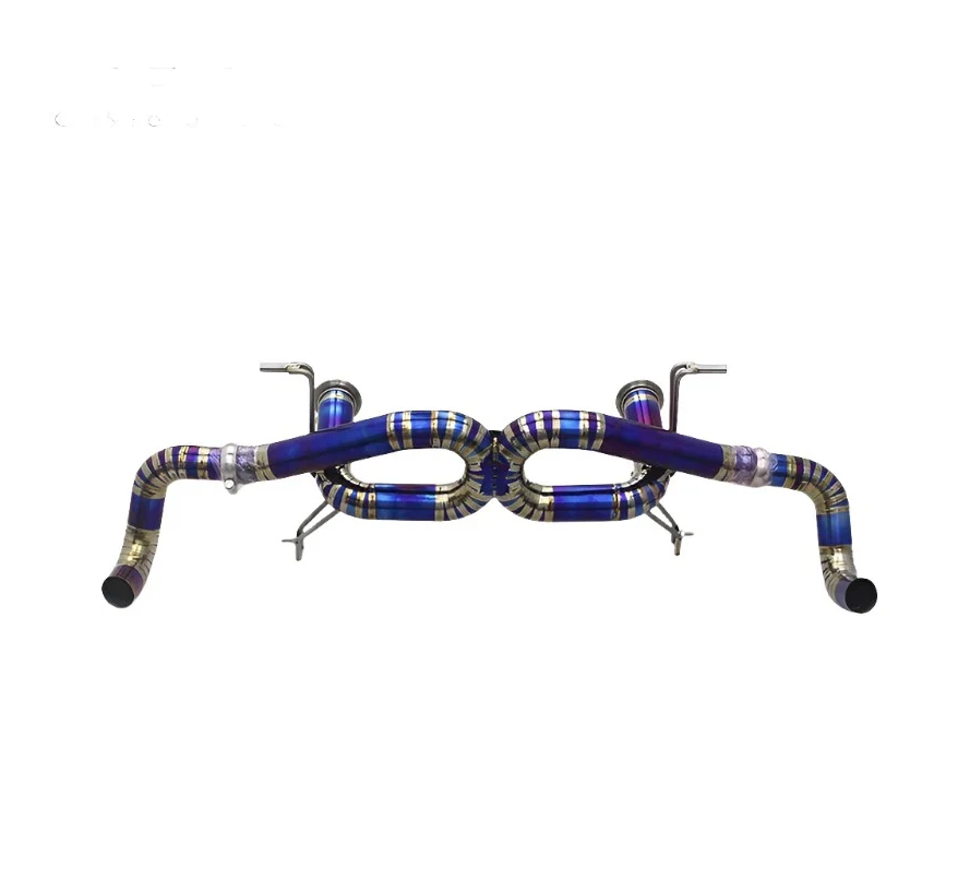 Titanium True F1 Exhaust System for Audi R8 V8 V10 4.2 5.2 2017–23 Type 4S