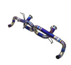 Titanium True F1 Valved Exhaust System for Audi R8 2008–15 Type 42