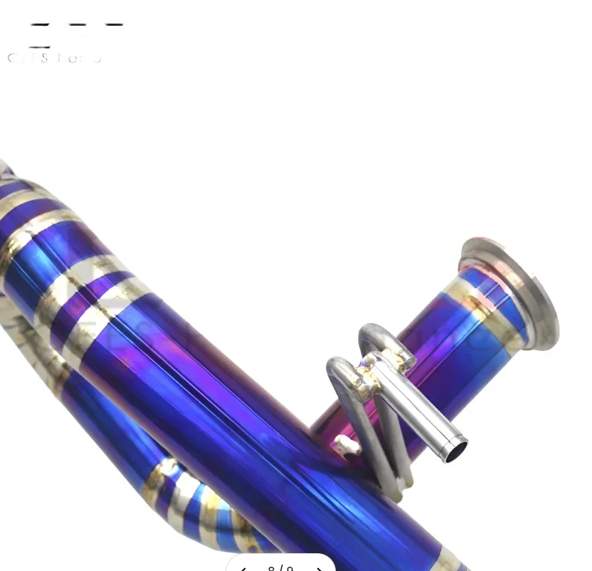 Titanium True F1 Valved Exhaust System for Audi R8 2008–15 Type 42