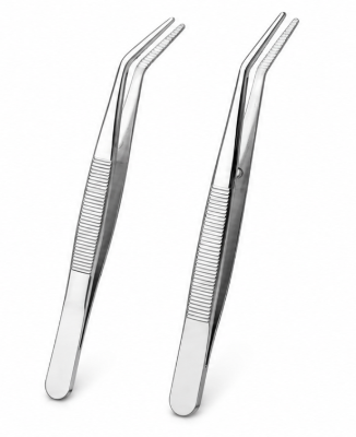 Stainless Steel Tweezers - 2-pk