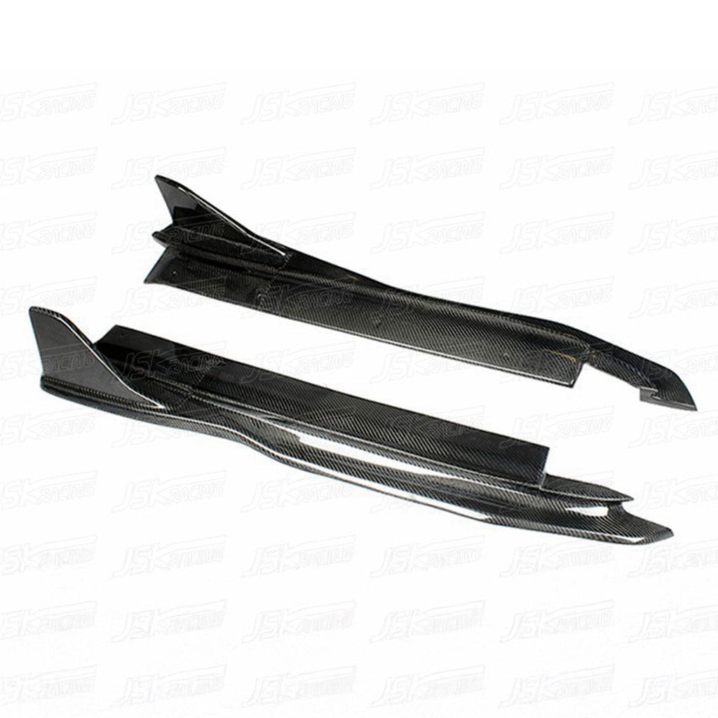 A S Style Carbon Fiber Side Skirts for Porsche Cayman 718 16-18