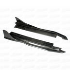 A S Style Carbon Fiber Side Skirts for Porsche Cayman 718 16-18
