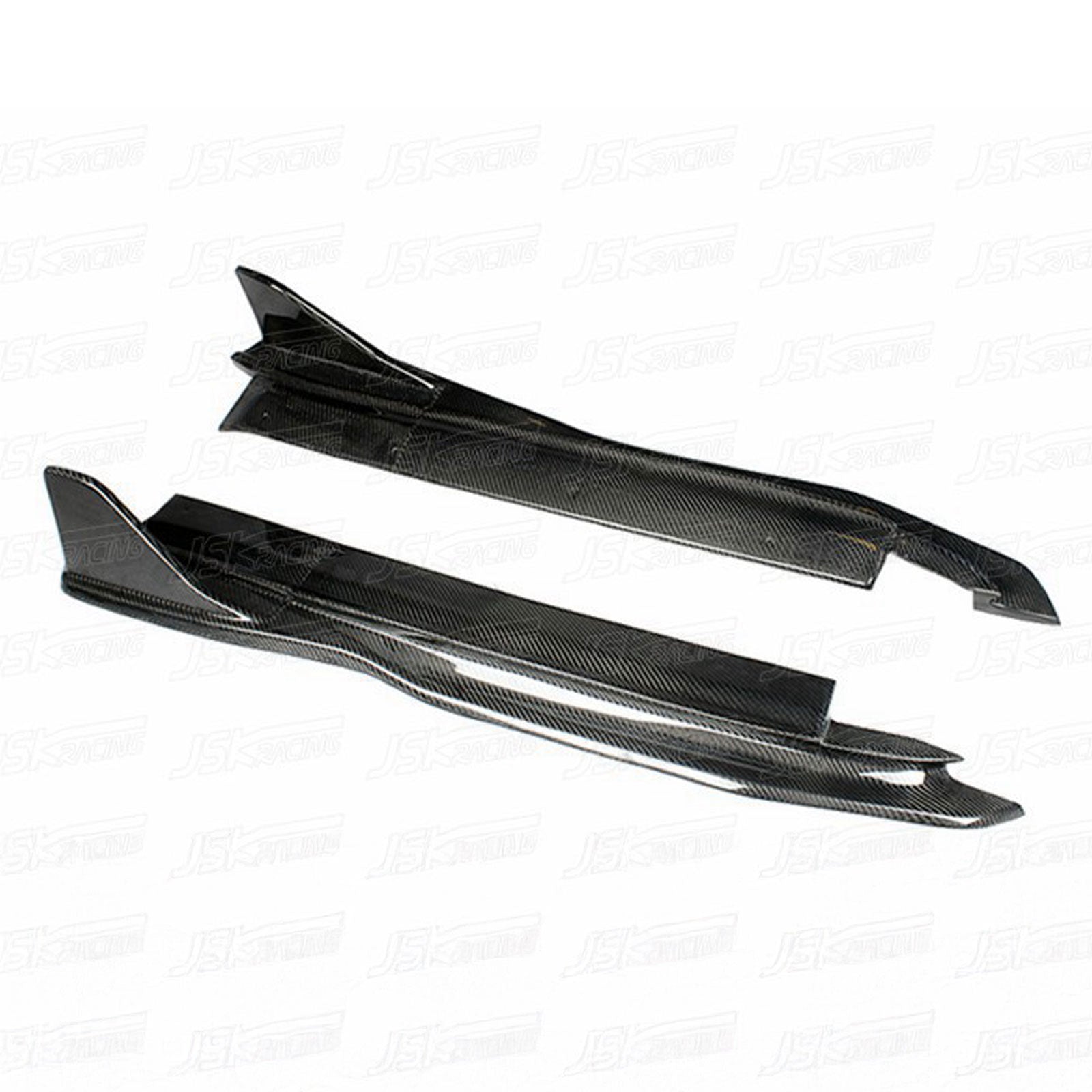 A S Style Carbon Fiber Side Skirts for Porsche Cayman 718 16-18