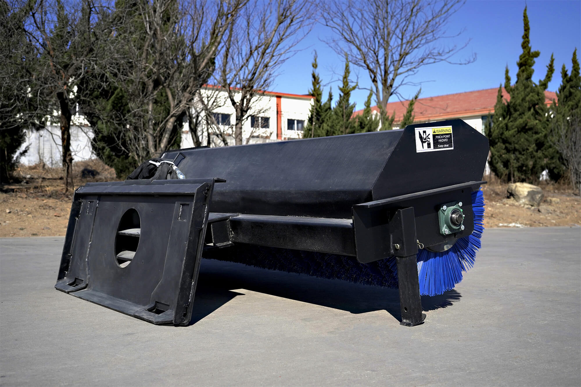 Greatbear Skid Steer 72'' Angle Broom