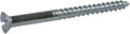 14 x 1 3/4 Slotted Flat Wood Screw Zinc Plated
