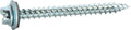 10 x 3/4 Slotted Hex Washer Self Piercing Screw Zinc Plated w/ Neo (5/16 drive)