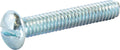 1/4-20 x 2 1/2 Slotted Round Machine Screw Zinc Plated