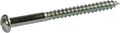 10 x 1 1/4 Slotted Round Head Wood Screw Zinc Plated