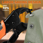 Snap Button Kit, Heavy Duty Snap Fastener Tool, Snaps Pliers for Metal Snaps Includes 80 Sets 15mm, Adjustable Snap Setter Tool for Fastening Repairing Boat Covers Canvas