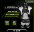 Frontline 110CTB-DC Digital Camo Full Body Harness with Aluminum Hardware and Suspension Trauma Straps XL/2X