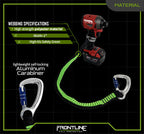 Frontline TLS30 ToolGrip Elastic Tool Tether 30 lbs with Self-locking Aluminum Carabiner