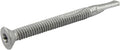 12-24 x 2 1/2 Star Flat Head Reamer Self Drilling Screws w/ Wings 410 Stainless Steel Strong Shield Coated - 1 lb (50)