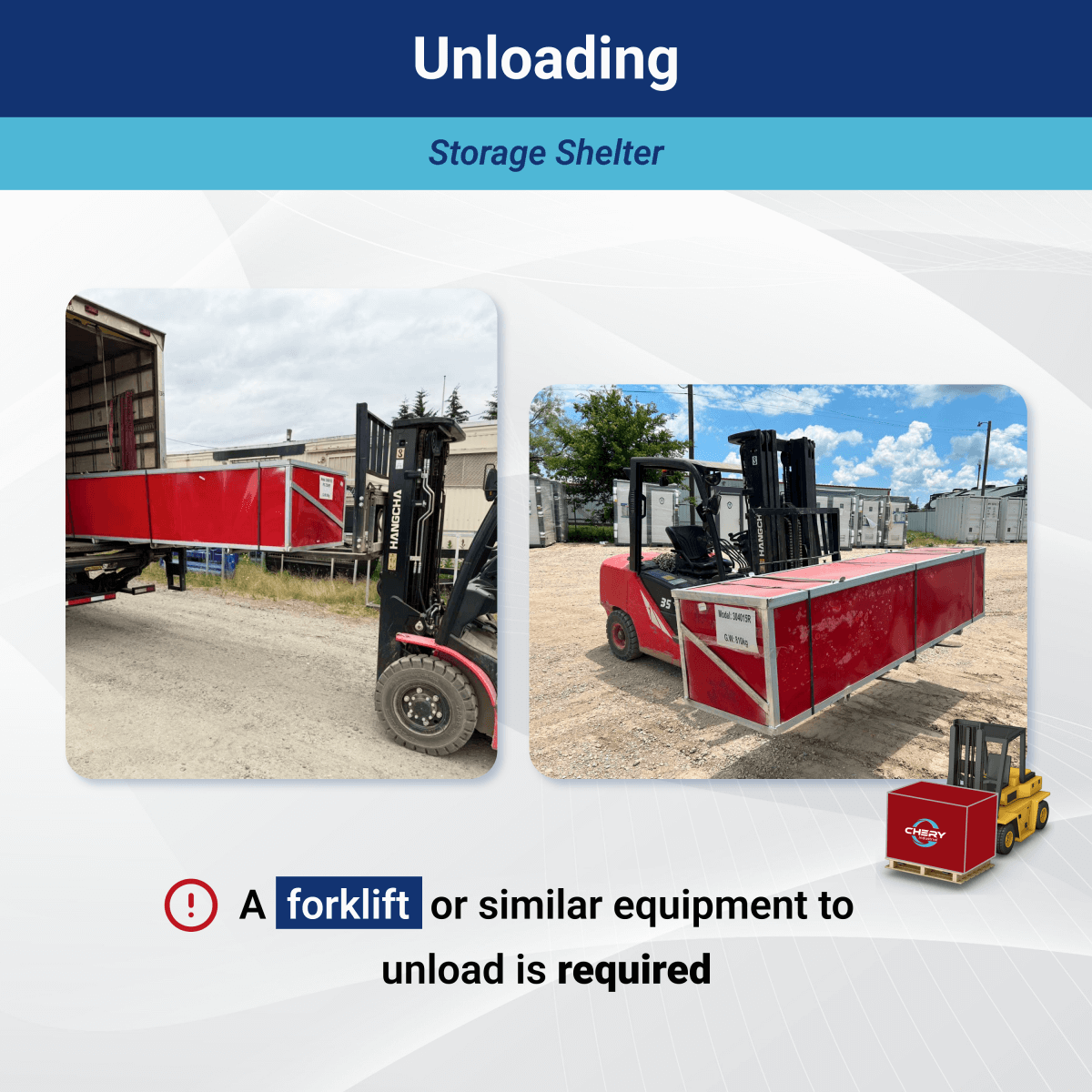 W20'xL33'xH16' Double Truss Storage Shelter