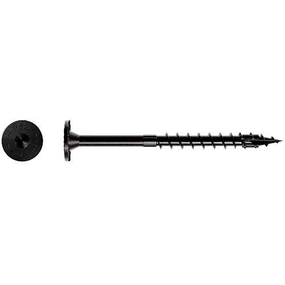 0.22 x 6 Simpson Strong-Drive® SDWS TIMBER Screw Double-Barrier Coating (Exterior Screw) - Black Box (500)
