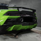 Tecnica Style Carbon Fiber Rear Spoiler Wing Base for Lamborghini Huracan EVO LP610 LP580