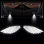 TESERY Angel Wings Door Welcome Lights for Model 3/Y/S/X