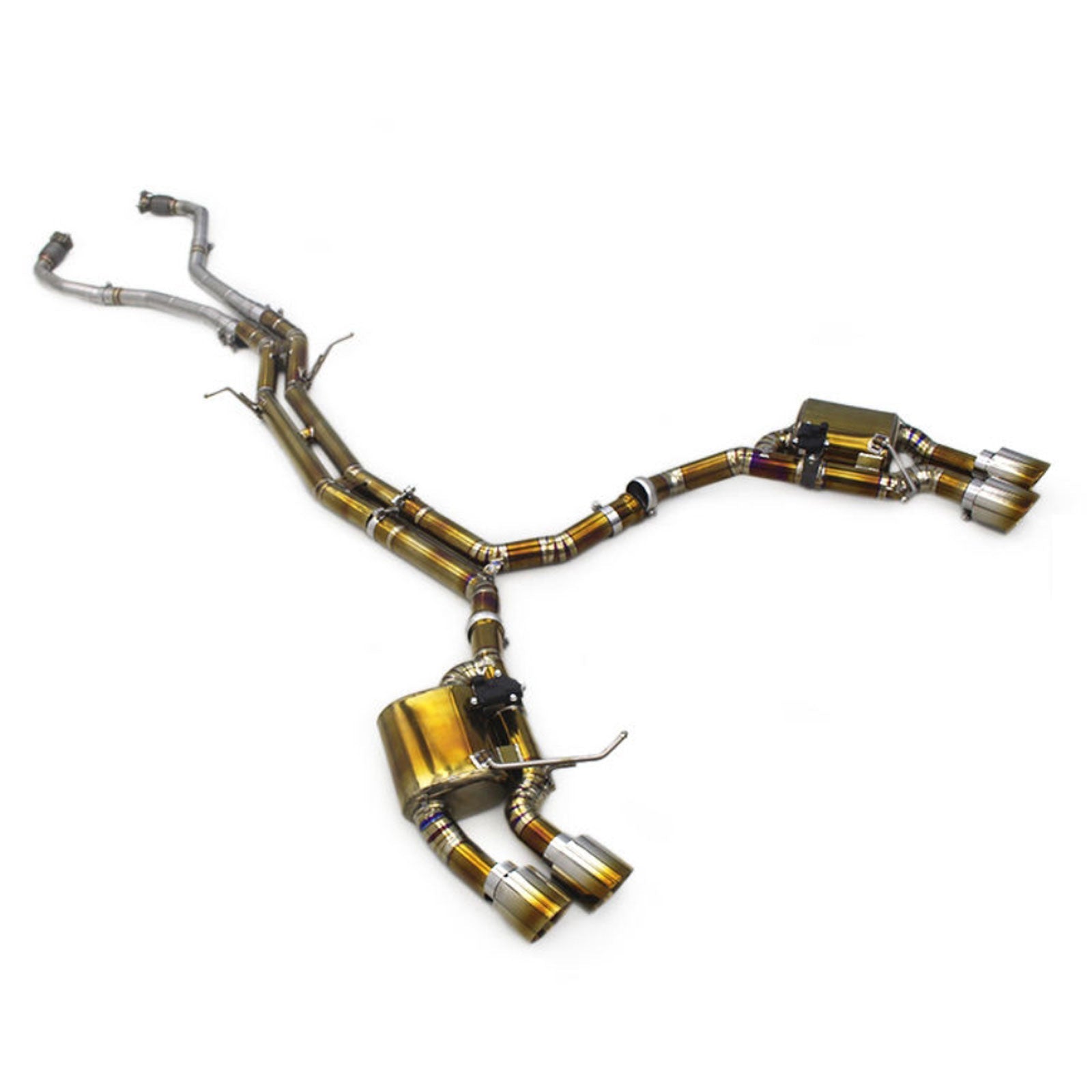 Titanium Valved Performance Catback Exhaust for Porsche Macan 3.0T