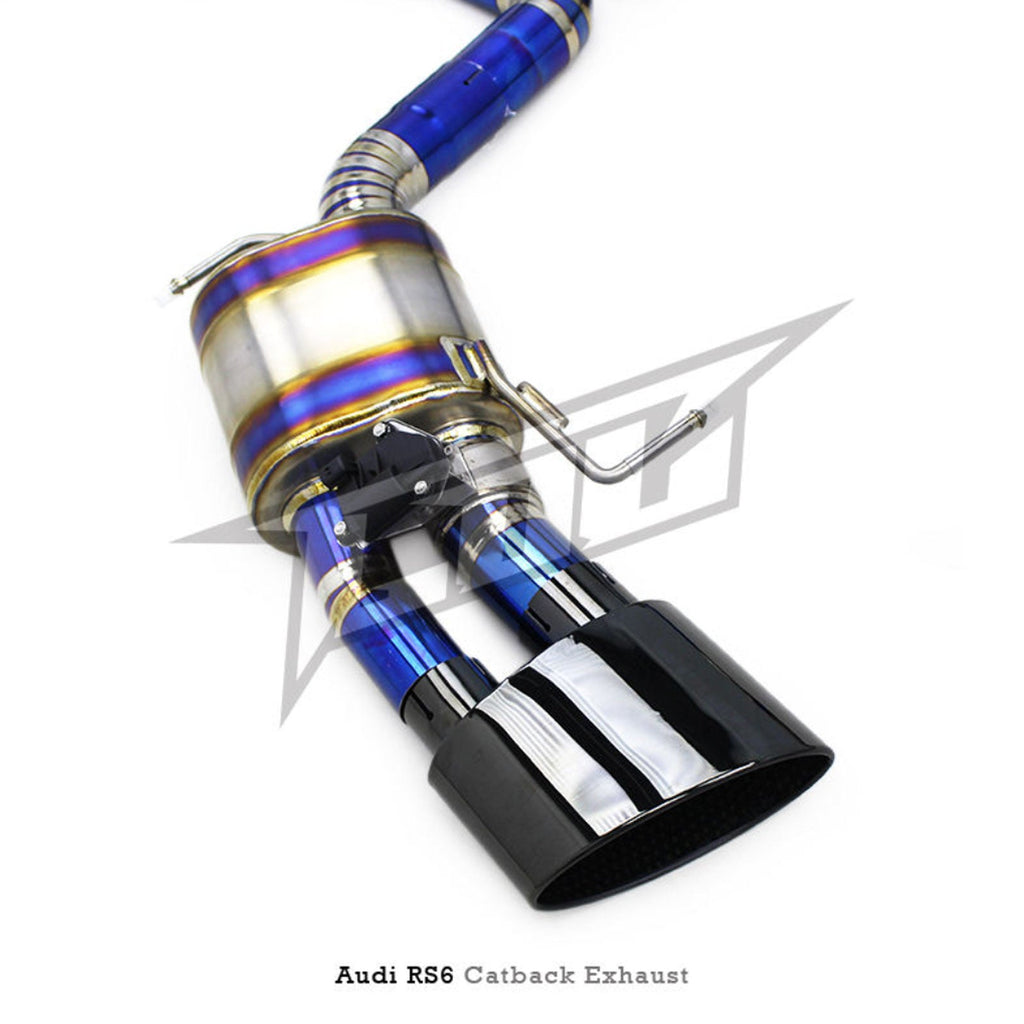 Valved Catback Exhaust System for Audi RS6 RS7