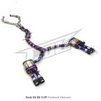 Titanium Valved Catback Exhaust System for Audi B8 B8.5 S4 S5