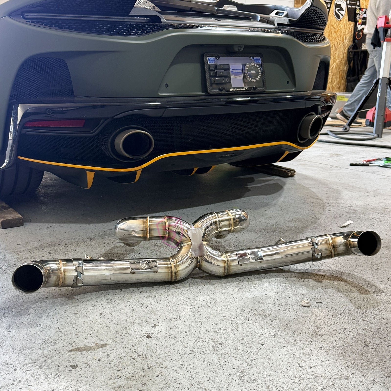 Titanium Performance Catback Exhaust System for McLaren GT