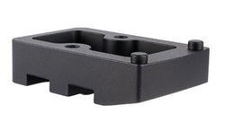 Trijicon Accessory Ring Plate -  Medium Mount -  Q-Loc -  Fits Trijicon RMR -  Anodized Finish -  Black