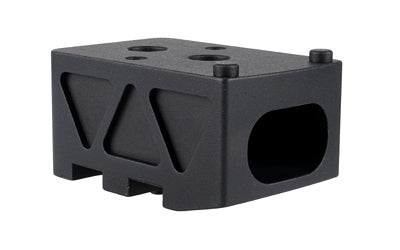 Trijicon Accessory Ring Plate -  High Mount -  Q-Loc -  Fits Trijicon RMR -  Anodized Finish -  Black