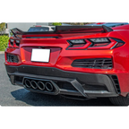 OE Style Dry Carbon Fiber Rear Bumper Diffuser for Chevrolet Corvette C8 Z06 E-Ray