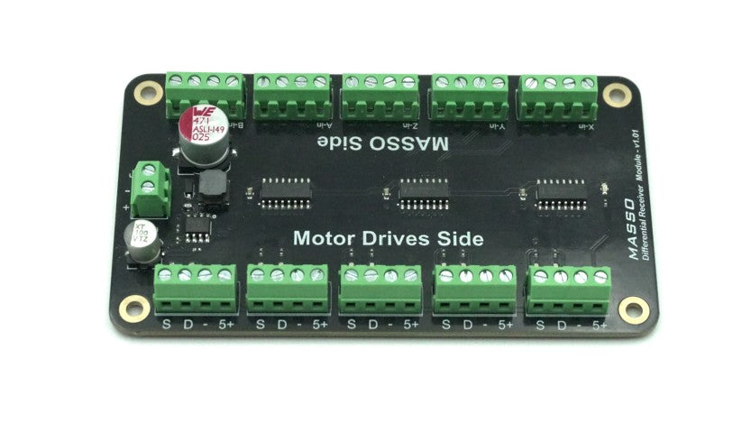 MASSO Differential Receiver Module – 5-Axis Step/Direction Signal Converter