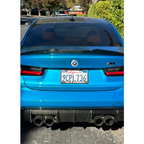M Performance Style Carbon Fiber Rear Diffuser for BMW G80 M3 G82 G83 M4