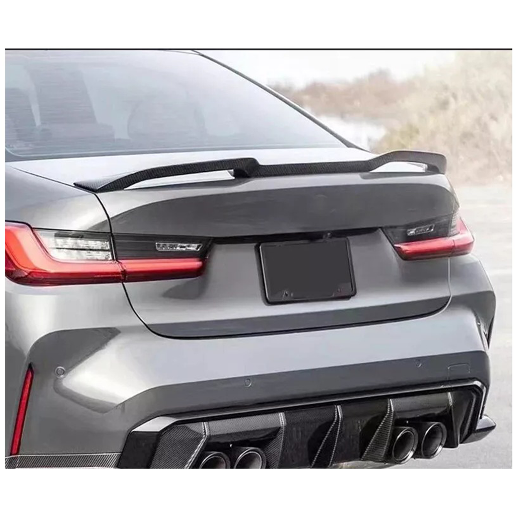 VR Style Carbon Fiber Rear Spoiler for BMW G22 4 Series G82 M4