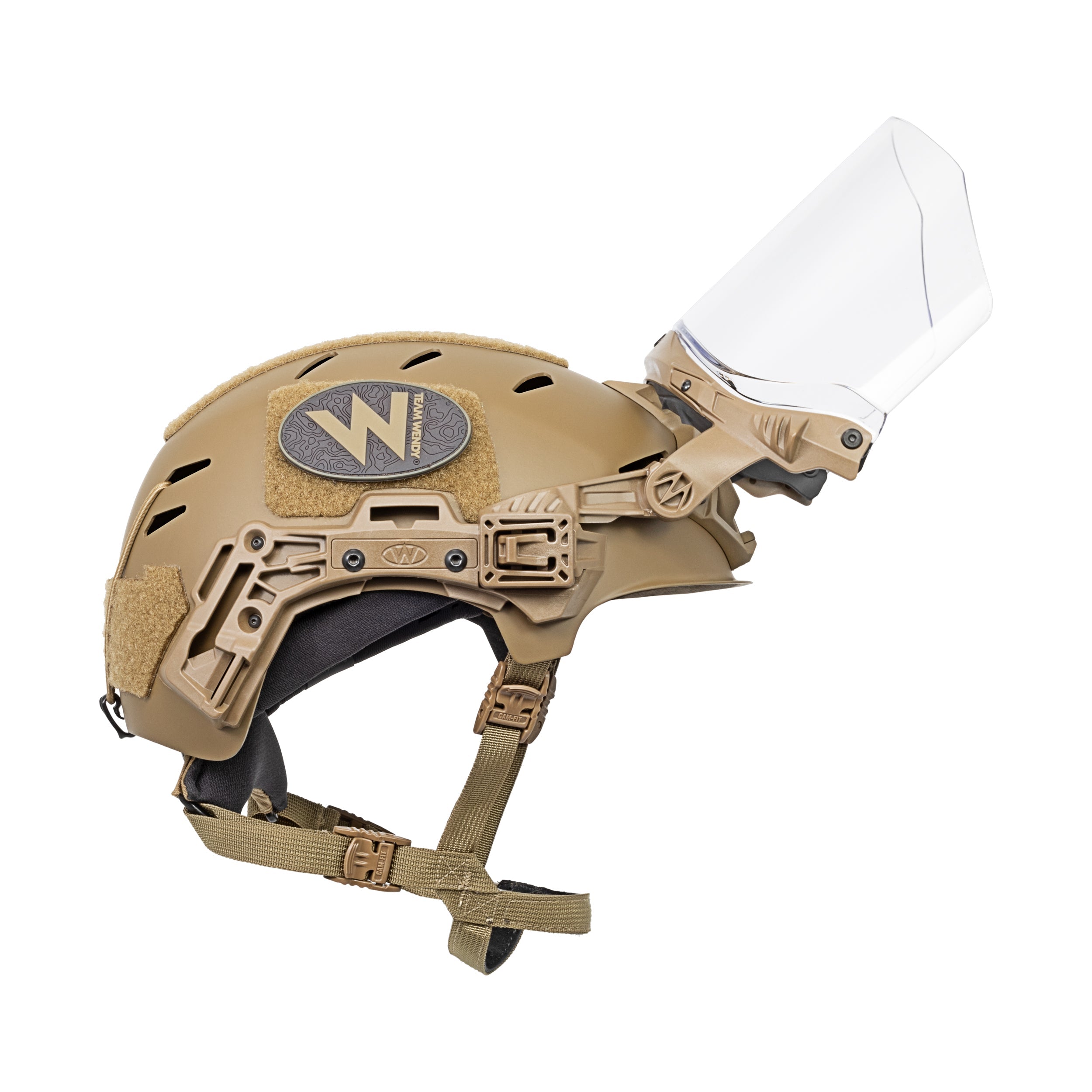 Team Wendy Exfil Face Shield - All Sizes & Colors Available (Upgraded to EXFIL Face Shield V2)