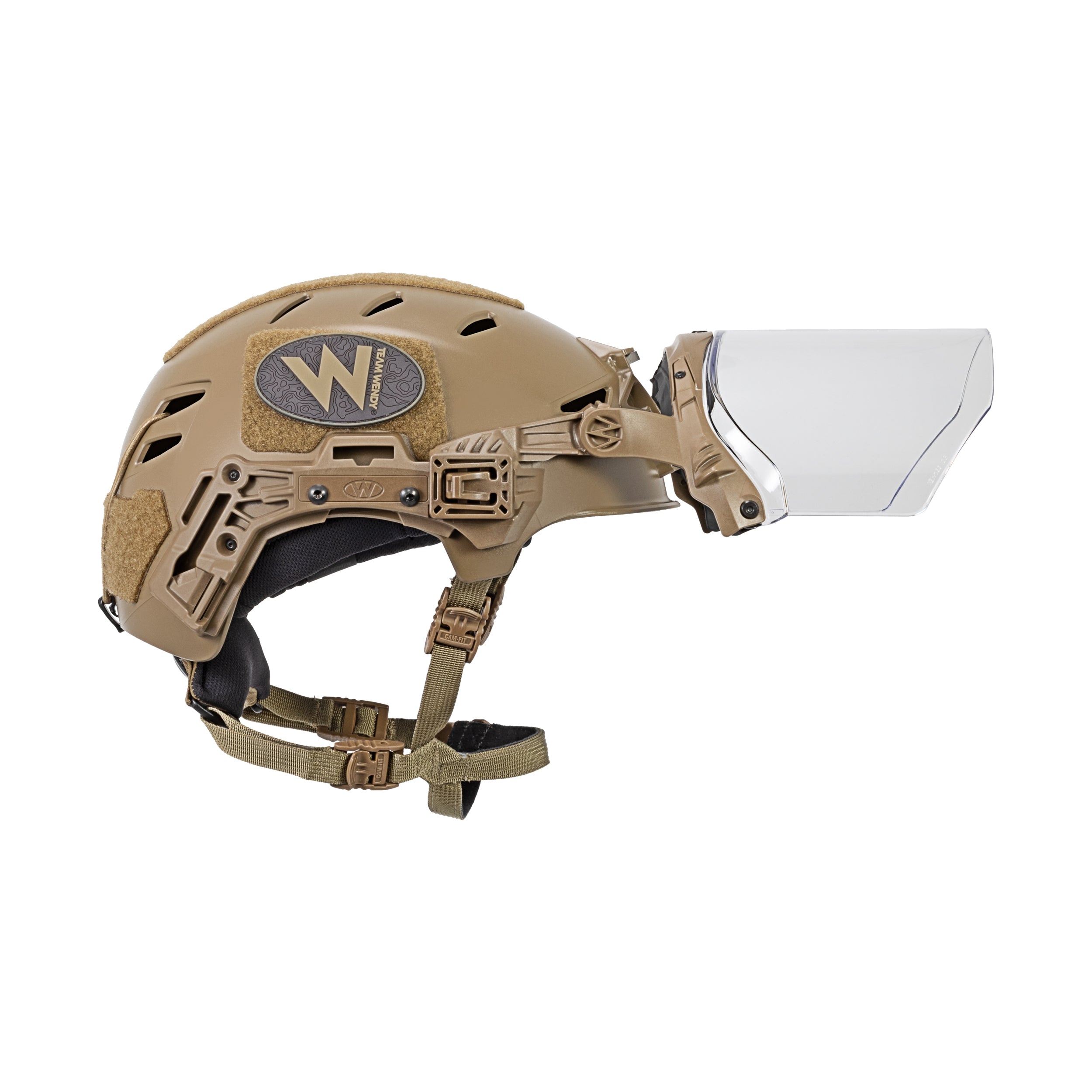 Team Wendy Exfil Face Shield - All Sizes & Colors Available (Upgraded to EXFIL Face Shield V2)