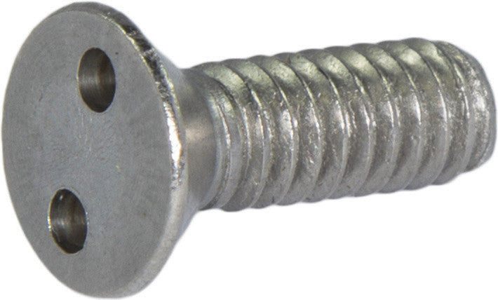 6-32 x 2 Tamper Resistant Drilled Spanner Flat Head Machine Screw 18-8 Stainless Steel