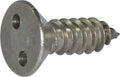 8 x 1 Tamper Resistant Drilled Spanner Flat Head Sheet Metal Screw 18-8 Stainless Steel