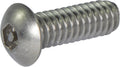 1/4-20 x 1 3/4 Tamper Resistant Hex Button Head Socket Machine Screw 18-8 Stainless Steel (5/32)