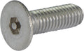 M4-0.70 x 16 Tamper Resistant Hex Flat Head Machine Screw 18-8 Stainless Steel - Metric (5/32)