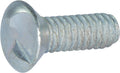 1/4-20 x 1 1/2 Tamper Resistant One Way Oval Head Screw Zinc